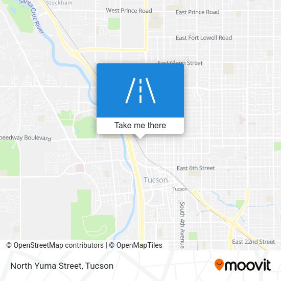 Mapa de North Yuma Street
