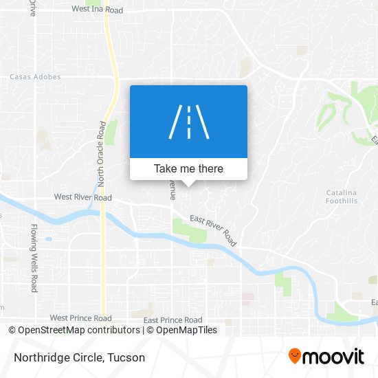 Mapa de Northridge Circle