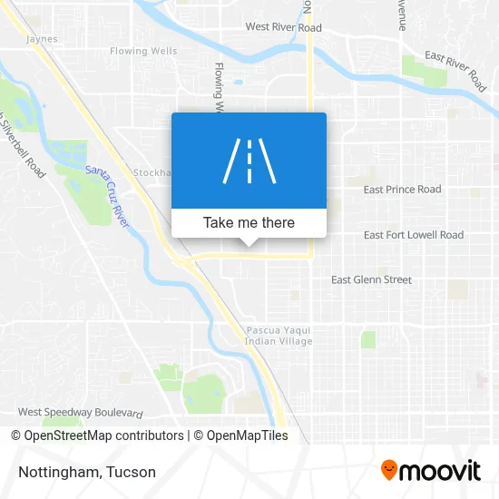 Nottingham map