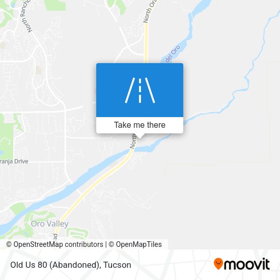 Mapa de Old Us 80 (Abandoned)