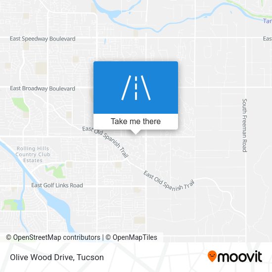 Mapa de Olive Wood Drive