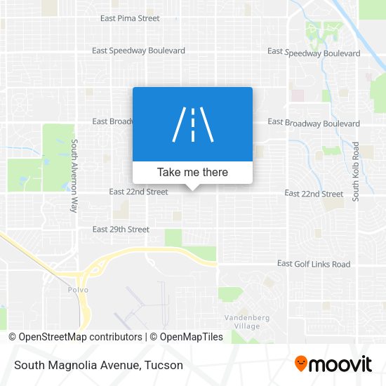 Mapa de South Magnolia Avenue