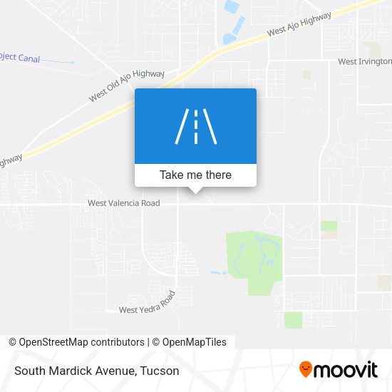 Mapa de South Mardick Avenue