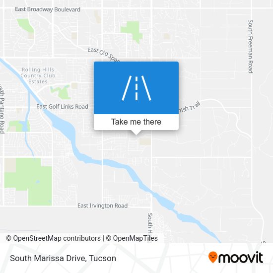 South Marissa Drive map
