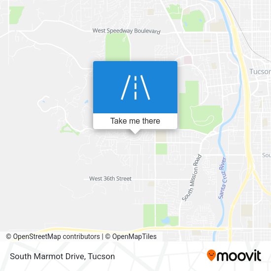 Mapa de South Marmot Drive