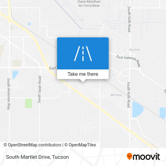 South Martlet Drive map