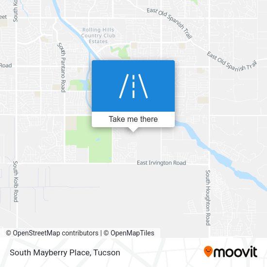 South Mayberry Place map