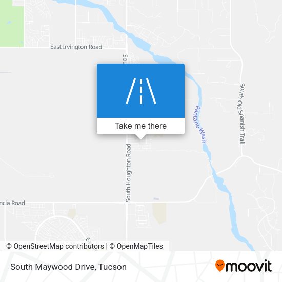 South Maywood Drive map