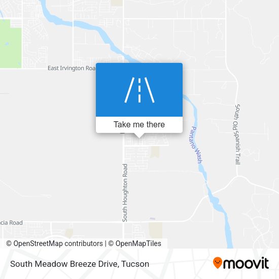 Mapa de South Meadow Breeze Drive