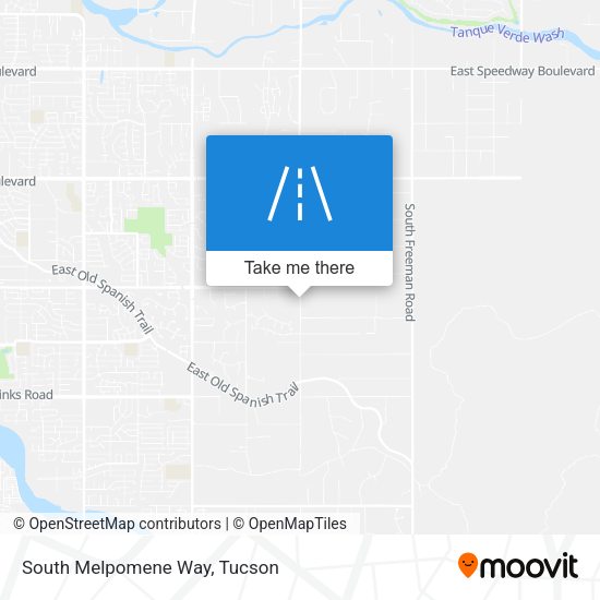 Mapa de South Melpomene Way