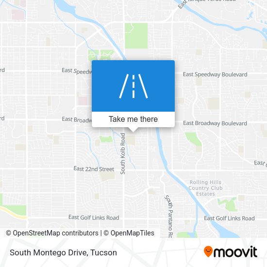 Mapa de South Montego Drive