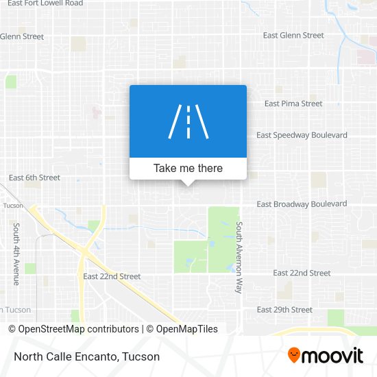 Mapa de North Calle Encanto