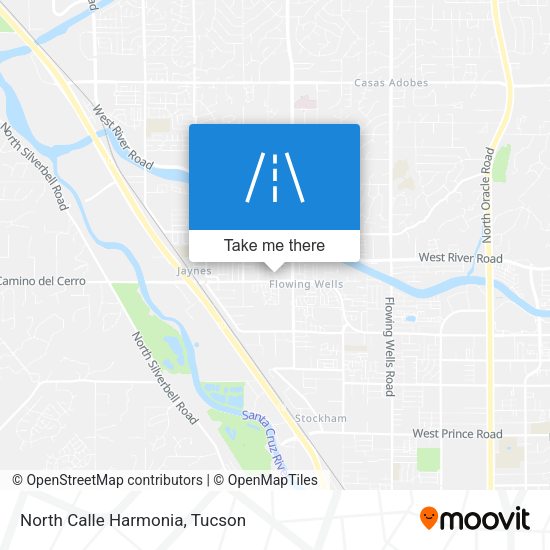 Mapa de North Calle Harmonia
