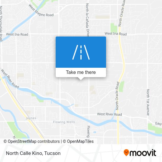 Mapa de North Calle Kino