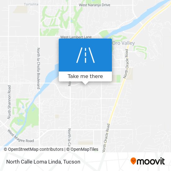 Mapa de North Calle Loma Linda