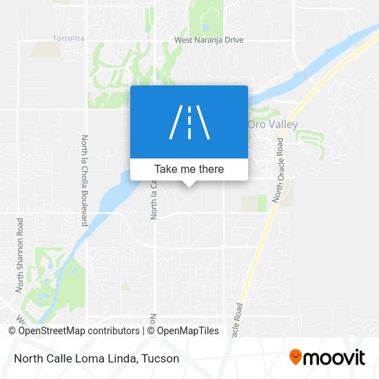 Mapa de North Calle Loma Linda