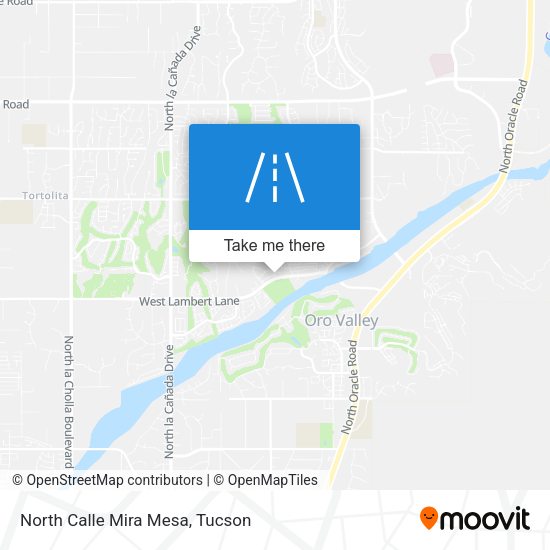 Mapa de North Calle Mira Mesa