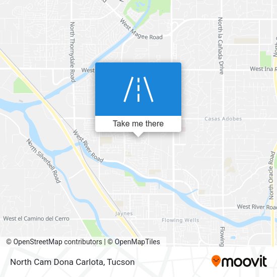 Mapa de North Cam Dona Carlota