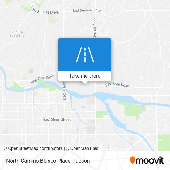 Mapa de North Camino Blanco Place