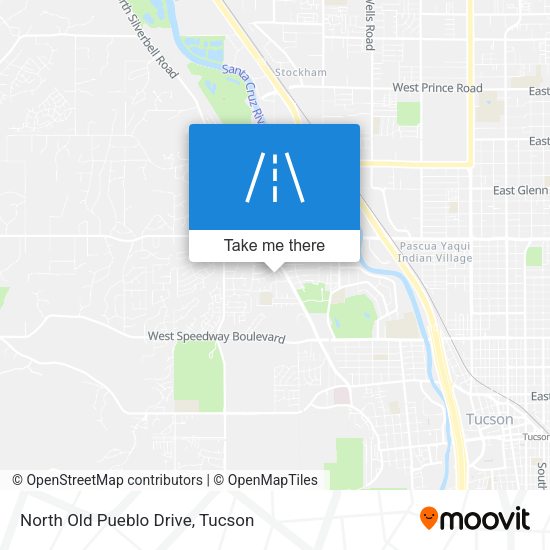 North Old Pueblo Drive map