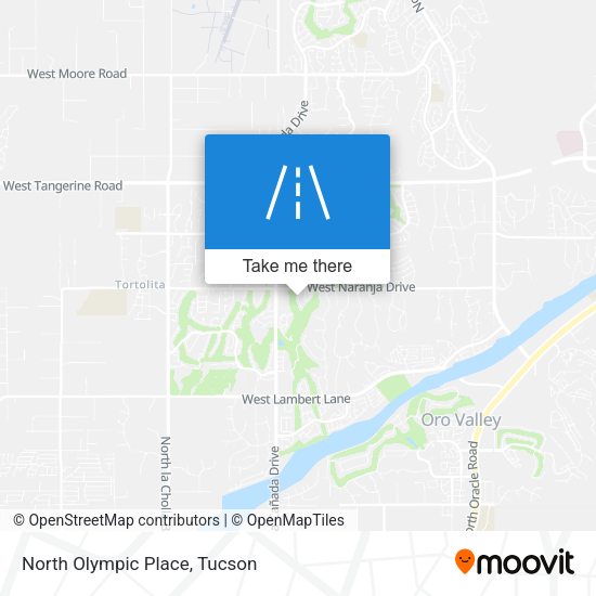 North Olympic Place map