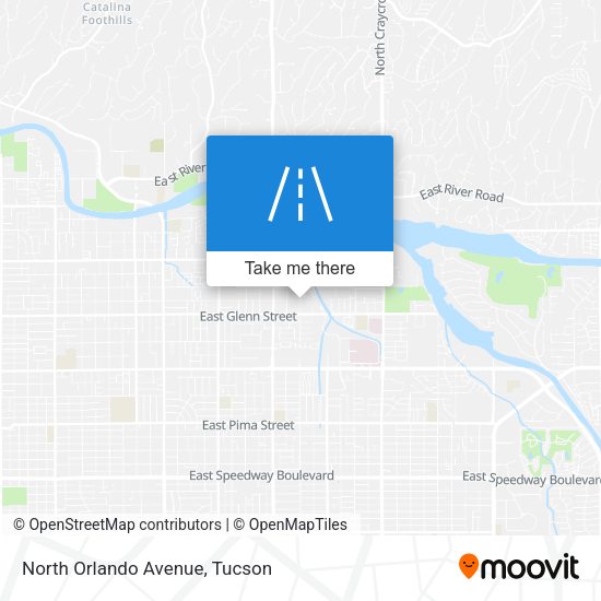 Mapa de North Orlando Avenue