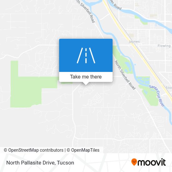 North Pallasite Drive map