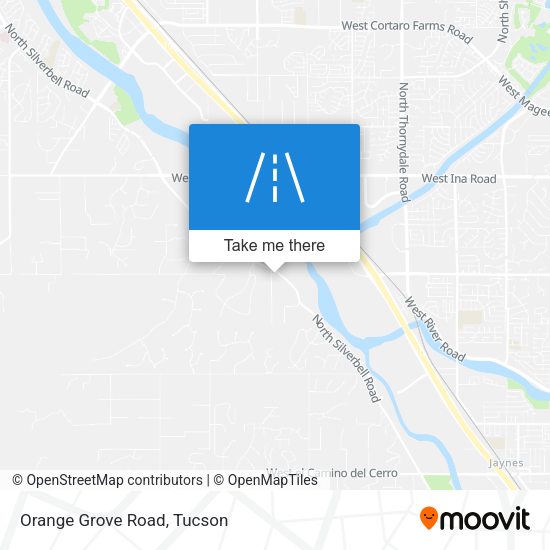 Mapa de Orange Grove Road