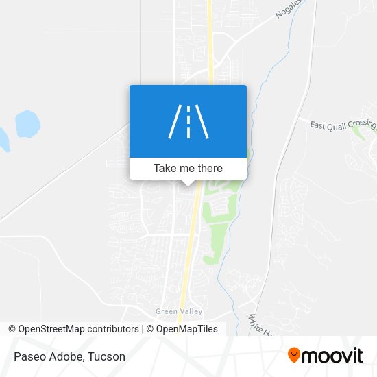 Mapa de Paseo Adobe