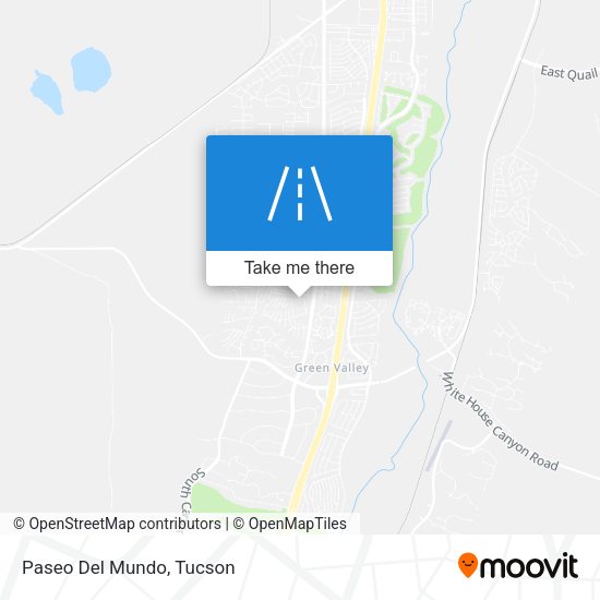 Mapa de Paseo Del Mundo