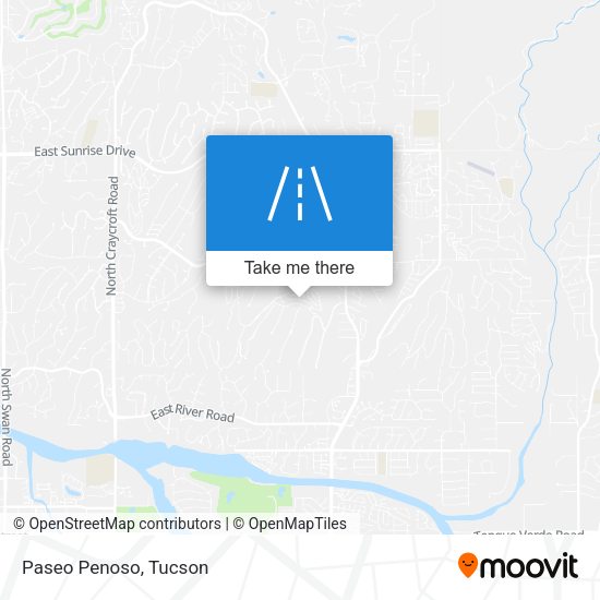 Mapa de Paseo Penoso