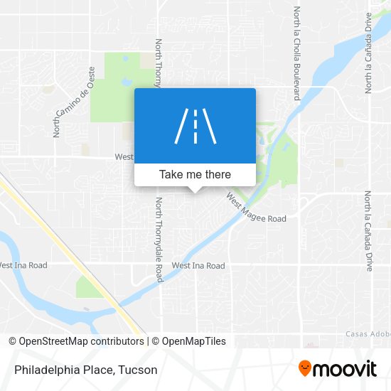 Philadelphia Place map