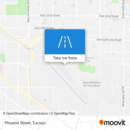 Mapa de Phoenix Street