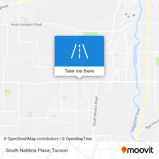 South Neblina Place map