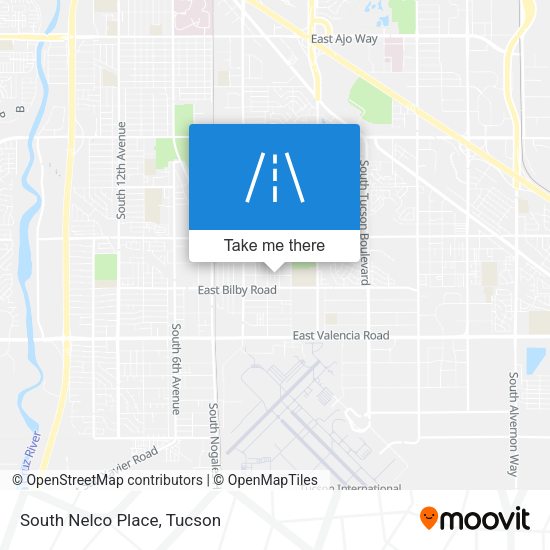 South Nelco Place map