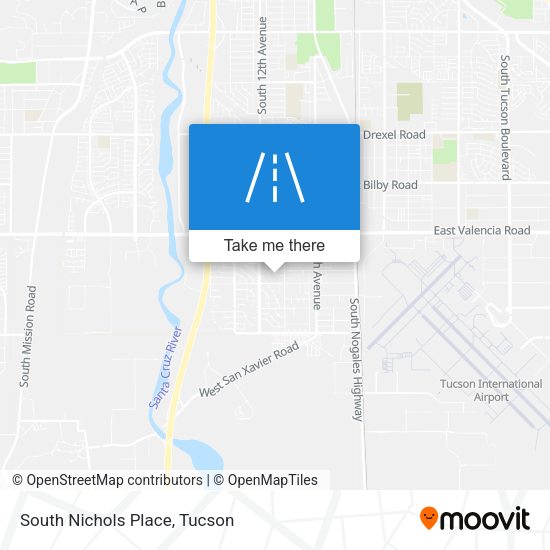 South Nichols Place map
