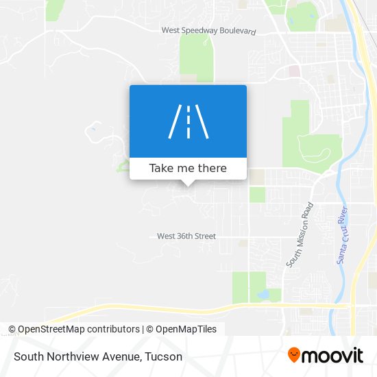 Mapa de South Northview Avenue