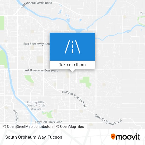 Mapa de South Orpheum Way