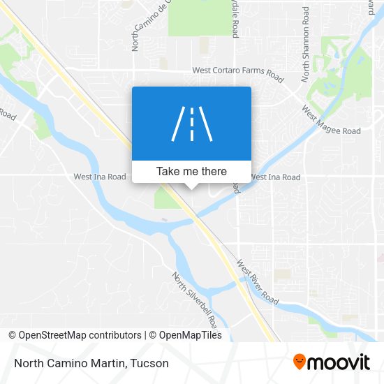 North Camino Martin map