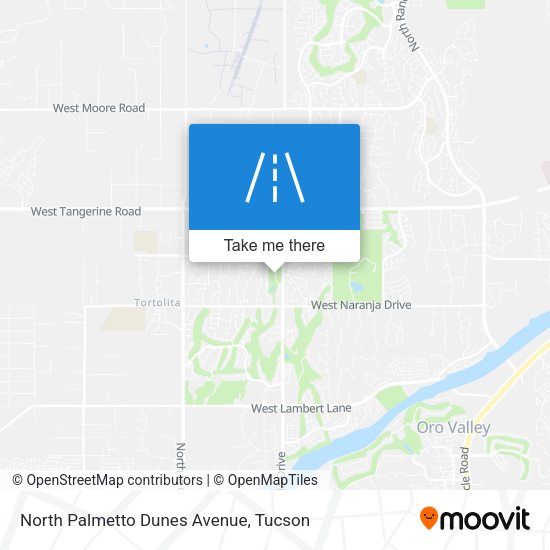 Mapa de North Palmetto Dunes Avenue
