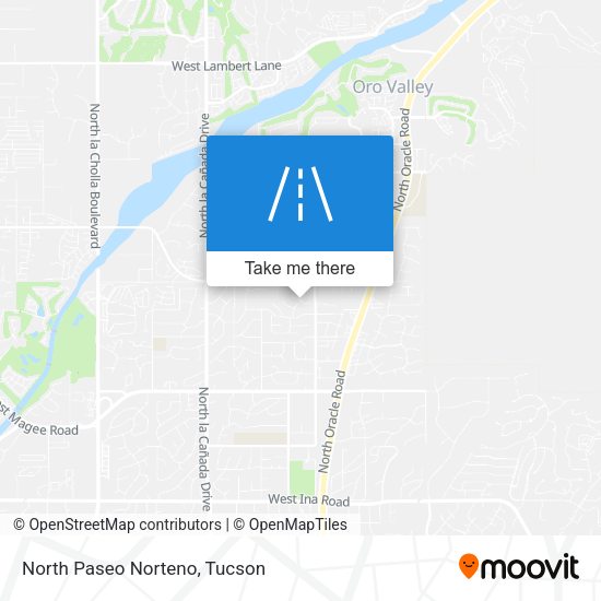 Mapa de North Paseo Norteno