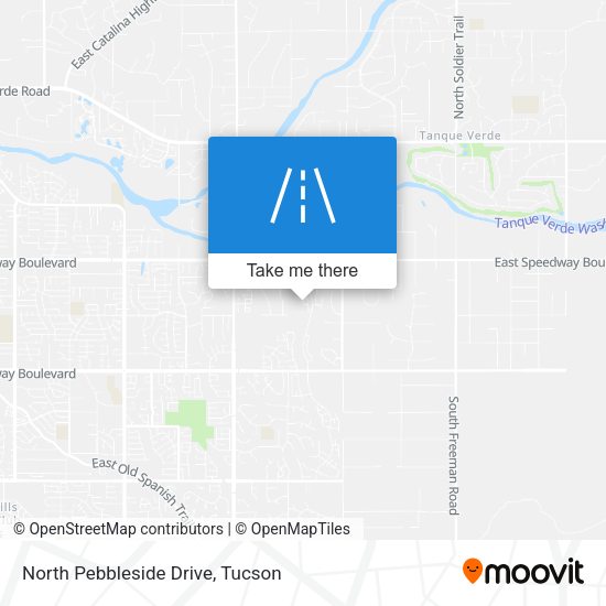 North Pebbleside Drive map