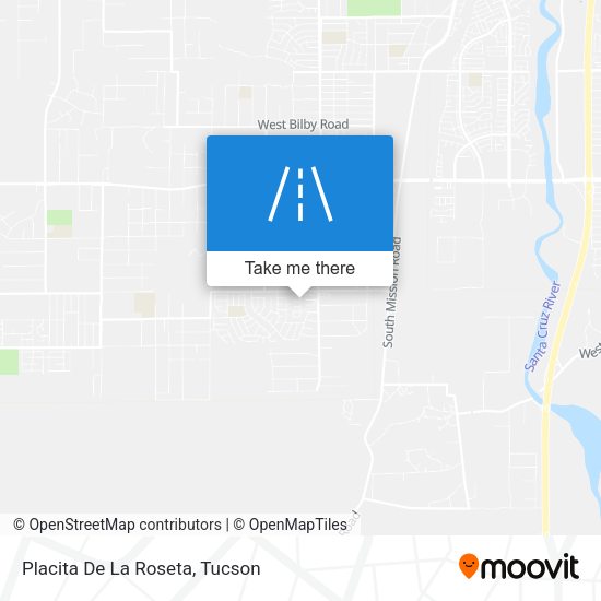 Placita De La Roseta map