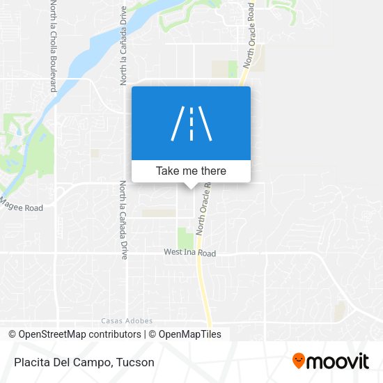 Mapa de Placita Del Campo