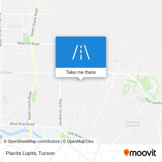 Mapa de Placita Lupita