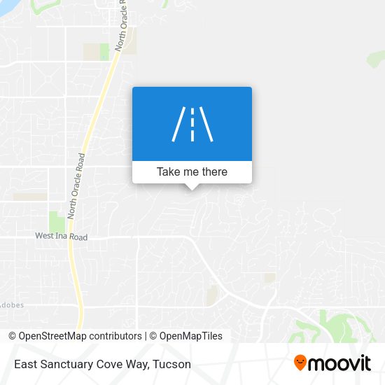 East Sanctuary Cove Way map