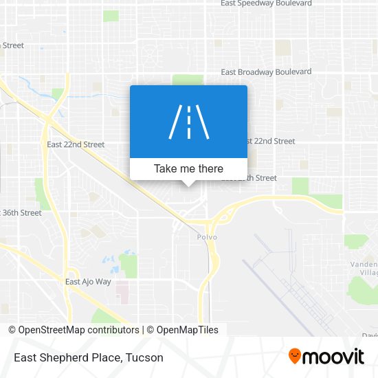 Mapa de East Shepherd Place