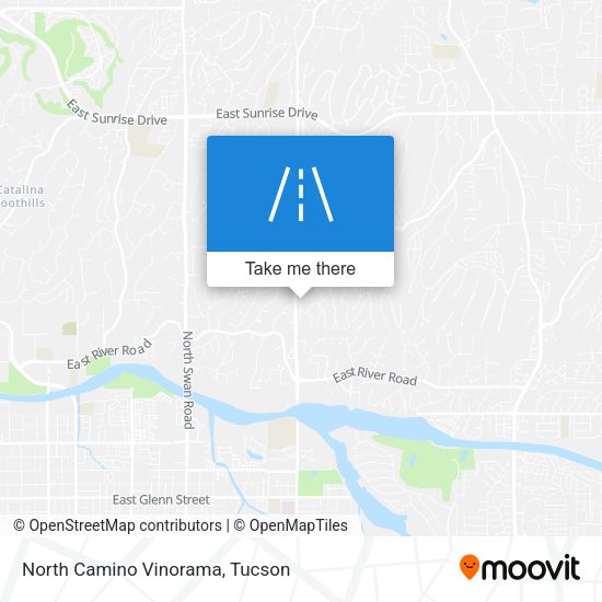 Mapa de North Camino Vinorama