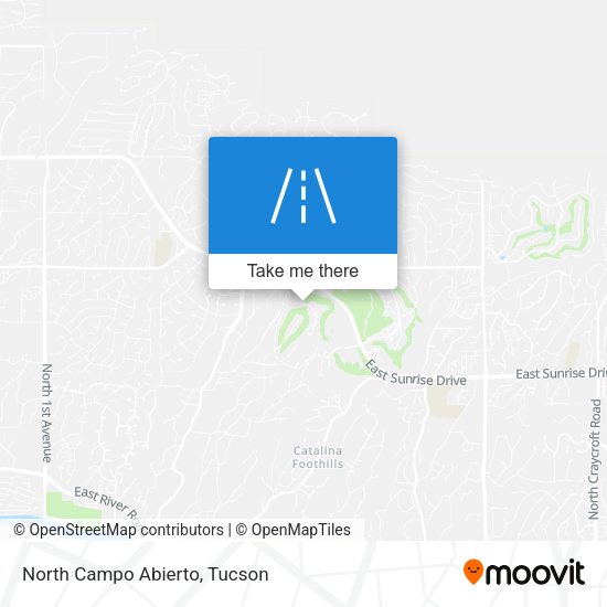 North Campo Abierto map