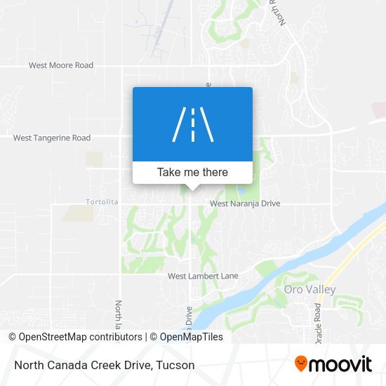 North Canada Creek Drive map